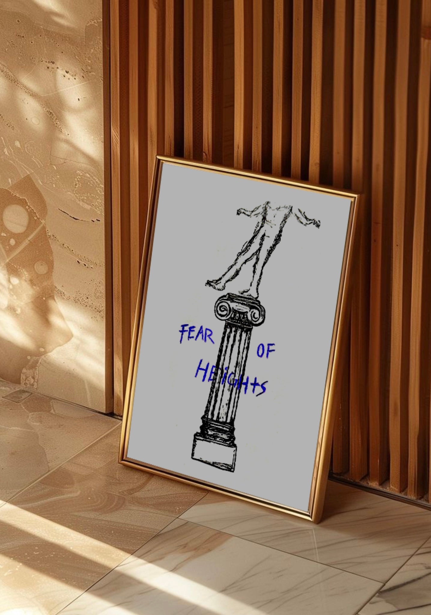 Fear Of Heights Print