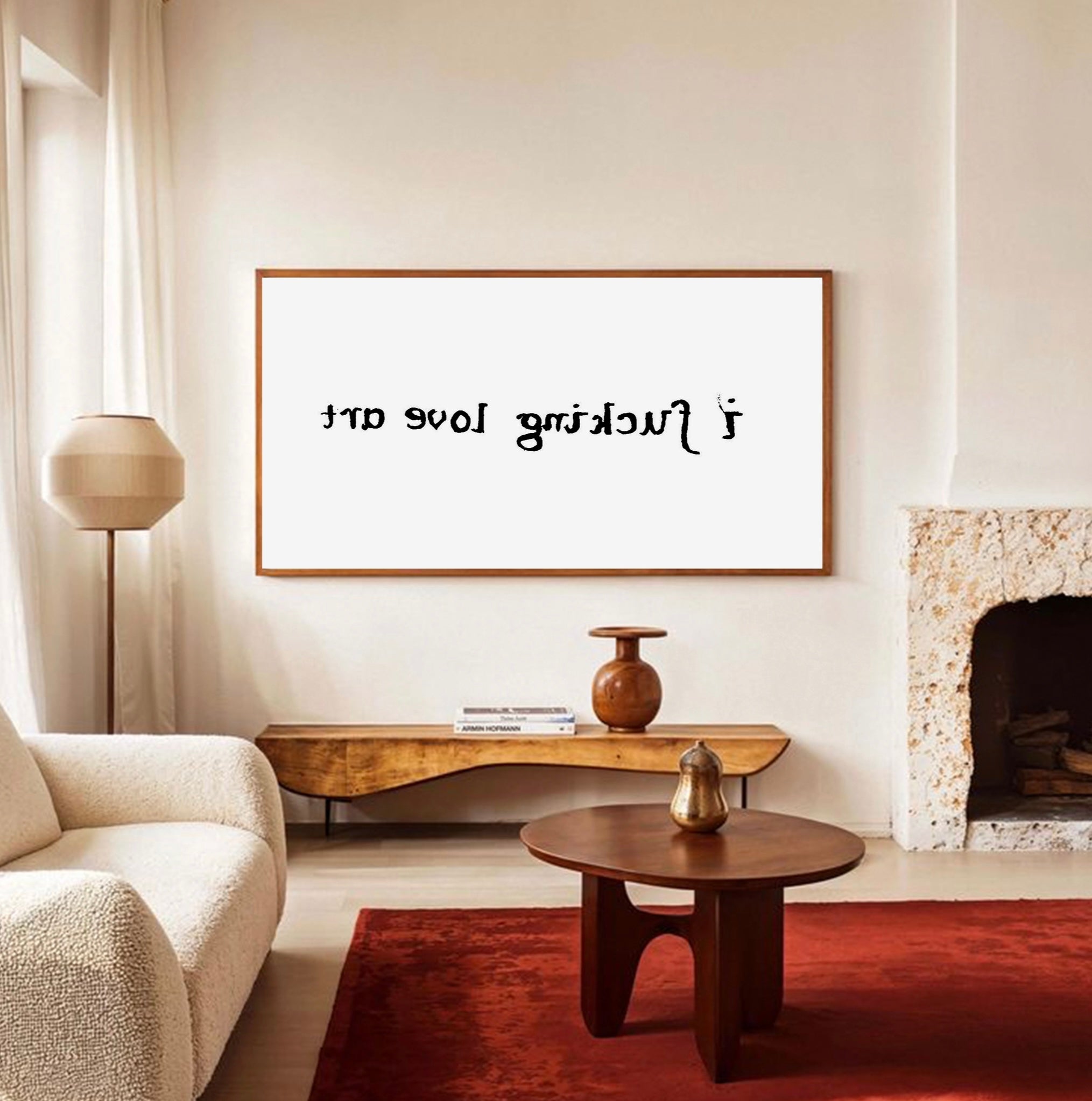 I Love Art Landscape Print